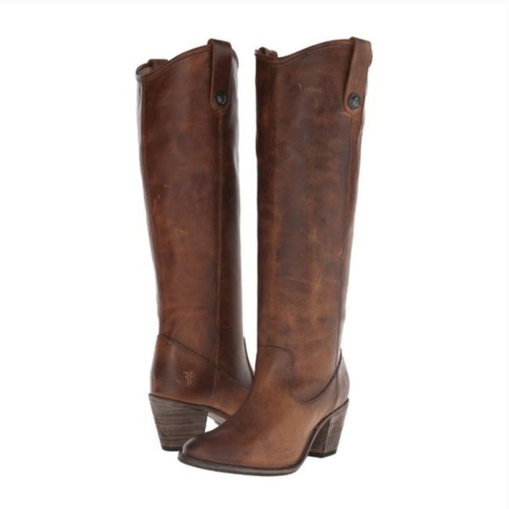 Leather Frye Knee High Boots